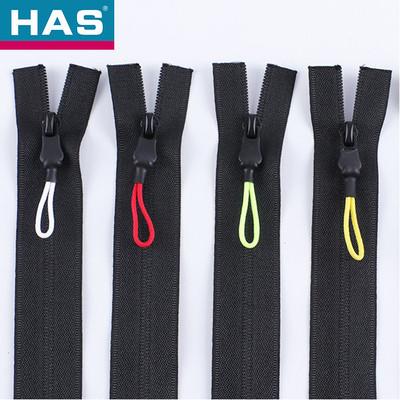 12 Inch Nylon Zippers Auto Lock Water Resistant Nylon Zip Closed End