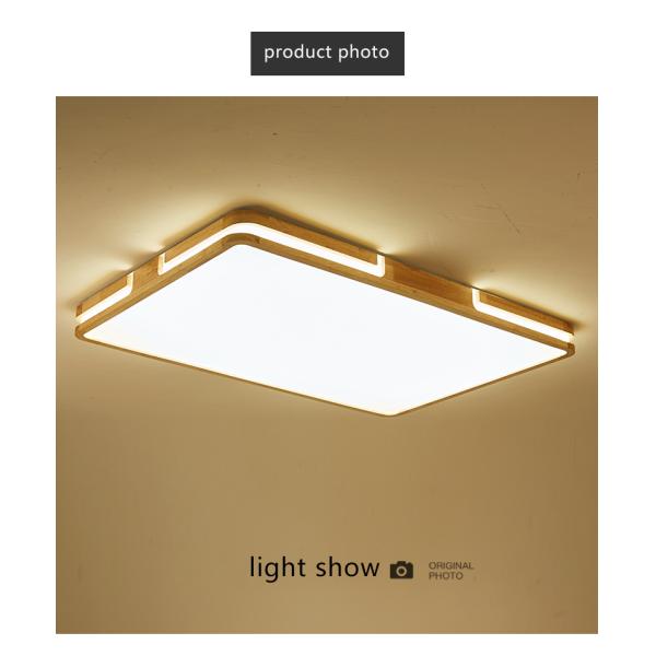 Wood Led Ceiling Lights For Living Room Bedroom Kitchen Ceiling Lamp(WH-WA-59)
