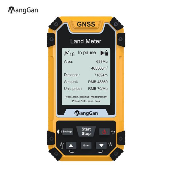 Medição Handheld da terra de GPS