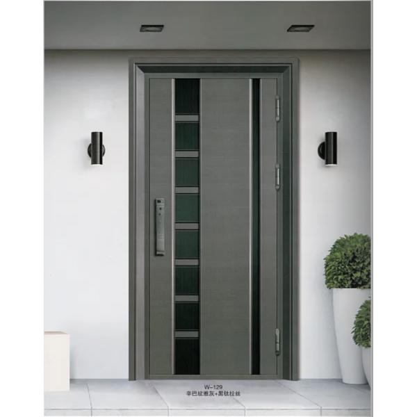 Residential Security Exterior 304SS Stainless Steel Safety Gate Single Door