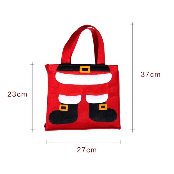 Christmas Gifts Tote Bag with Handles Customized Color and Professional Manufacture