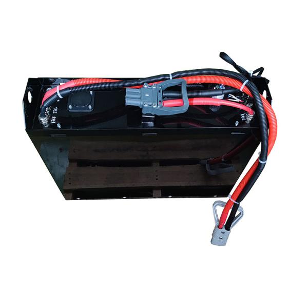 Black Industrial 48v10ah Forklift Battery 25.6V 202AH OEM