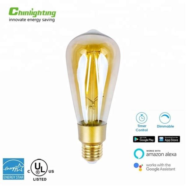 Света Edison винтажные Dimmable умные