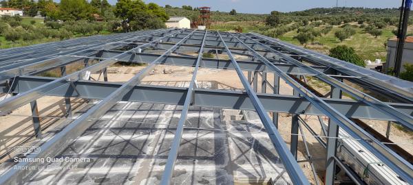 Steel Structure Warehouse With Windproof And Storage Capabilities
