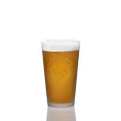 New Design Custom Beer Glass Hiball Glass Frosted Engraving Craft Beer Mug