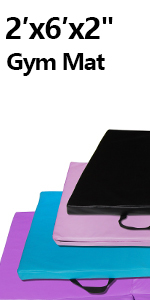 Folding Rubber EVA Mat, EPE Foam, Thick Folding Gymnastics Exercise Mat Aerobics Stretching Yoga Mats