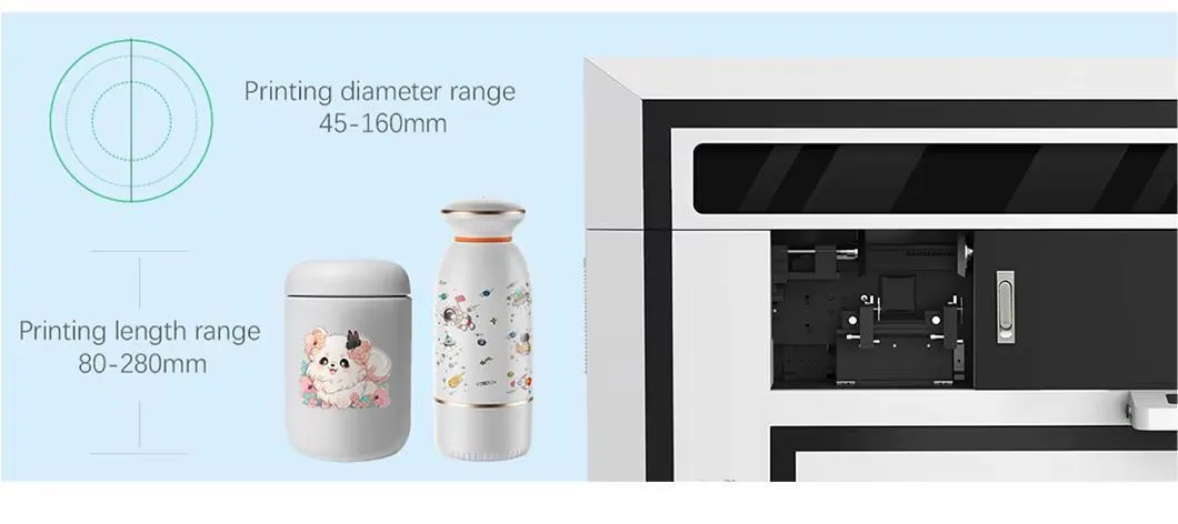 UV Printer Rotary UV Printer 360 Round UV Printing Machine