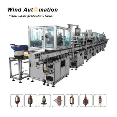 WIND-APL Air Conditioner Armature Automatic Production Winding Line for Stable Output