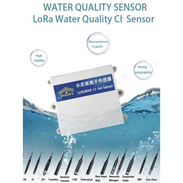 Wireless Digital Industrial Automation Cl Ion Sensor Module with IP68 Protection - IoT & Smart Devices
