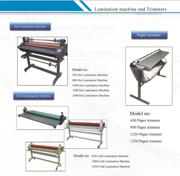 Hot Roll Lamination Machine / Hot Roller Laminator for Cold Hot Laminating Film