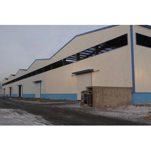 Prefabricated Industry Corrugated Metal Roofing Heavy Light Structural Steel Frame Construction Warehouse