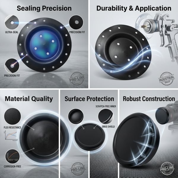 Customized Diaphragm Barrier Rubber Material Industrial Sealing Solutions for Performance and Long Lasting Durability in Harsh Environments
