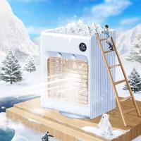Pulverizador pessoal da luz do diodo emissor de luz da velocidade da bateria 3 do refrigerador de ar 4000mAh do PWB do ABS