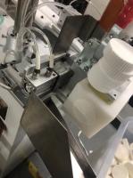 Machine de laminage de ruban adhésif de papier à filtre HME à moteur automatique avancé pour les produits de 22 à 60 mm de deuxième génération