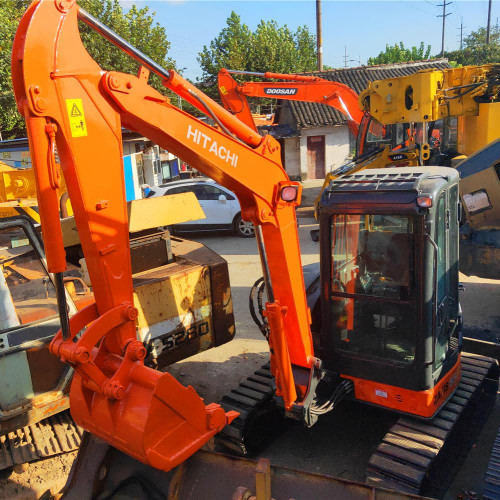 Second Hand Hitachi ZX55U Used Excavator Hydraulic 12000 Pound 28.1kw