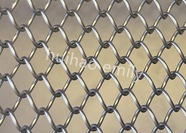 1.2mm Wire Aluminum Metal Mesh Drapery For Restaurant Decoration