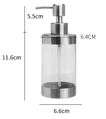 Commercial Bathroom Soap Holder 350ml  Washroom Soap Holder Convenient To Use