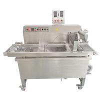 Máquina de revestimento de aço inoxidável do chocolate do produto comestível