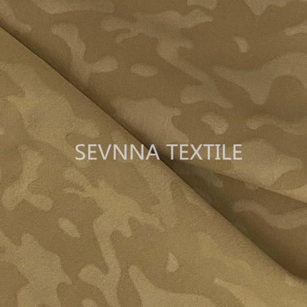 Embossed Print Yoga Wear Workout Fabric Global Recycled Standard