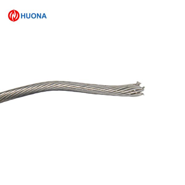 Fil thermocouple isolé en fibre de verre de type K de 7X0,211 mm