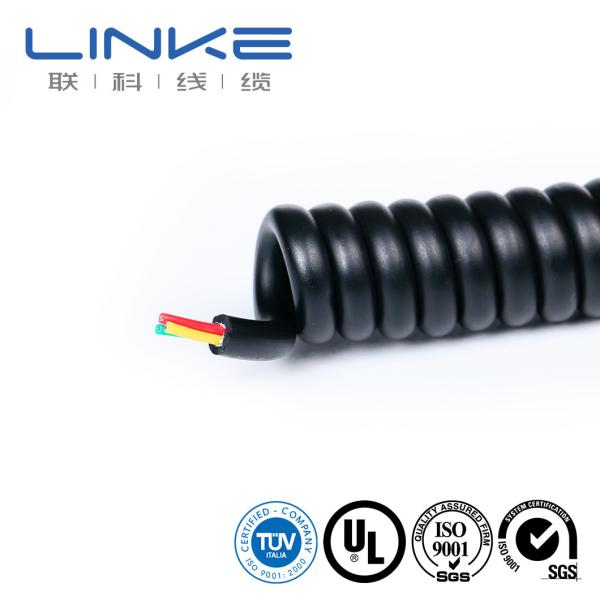 Multi Cores Spring Cable For LED ODM And Automobile Package Gross Weight 30.000kg