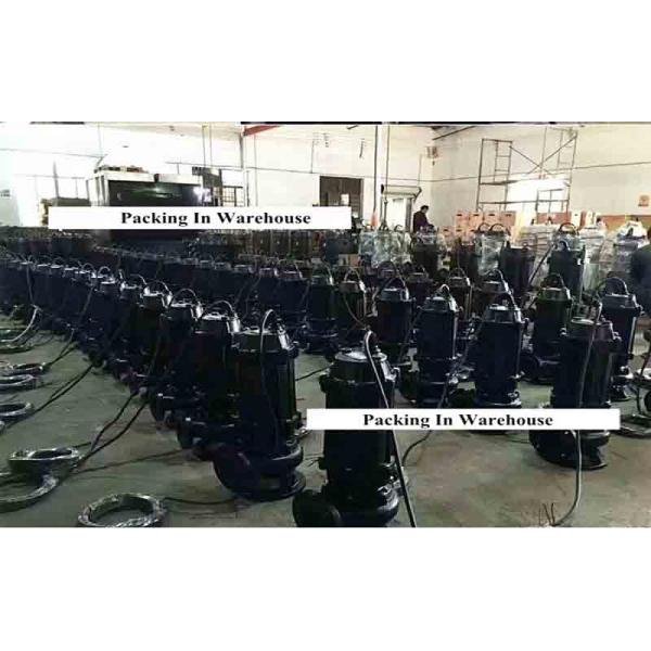 WQ 75HP Electric Submersible Sewage Pump Three Phase AC220V AC380V