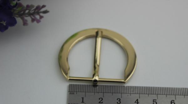 Factory direct 20 mm / 25 mm / 32 mm gold zinc alloy bag strap buckle leather bag metal roll pin belt buckle