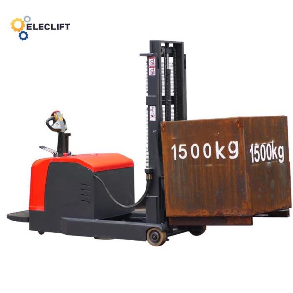 Warehouse Double Electric Riding Pallet Jack And Forklift PLC Control