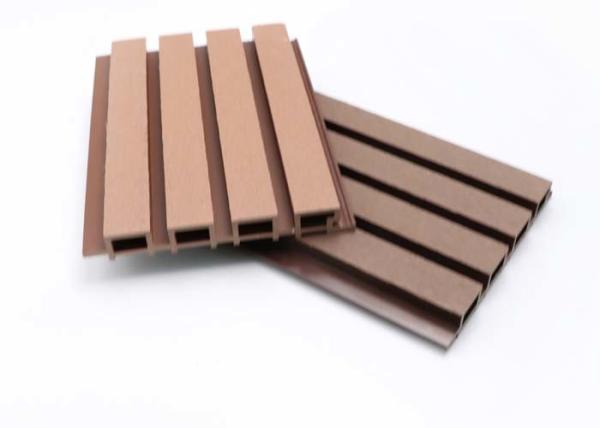 219x26mm WPC Wall Cladding Exterior WPC Outdoor Wall Panel 2.8m