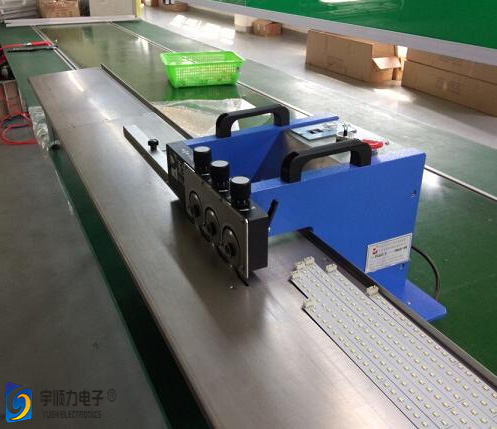 Pneumatic Electric Multi Blades Depanelization Machine High Efficiency LED Strip PCB Board Cutting & Depaneling Machinery
