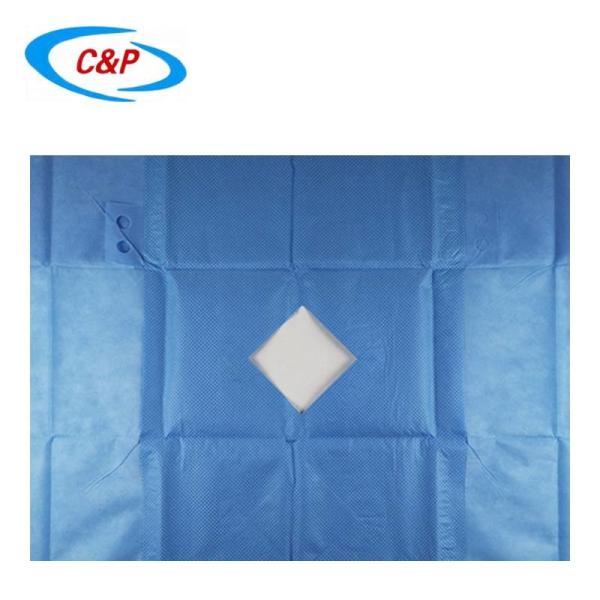 Sterile Struma Thyroid Disposable Surgical Drape Cloth Blue OEM For Hospital