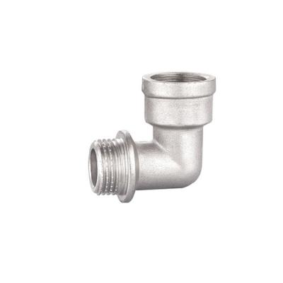 90 Degree Brass Fittings Elbow 1/2 Inch 3/4 Inch 1 Inch Chrome Plated