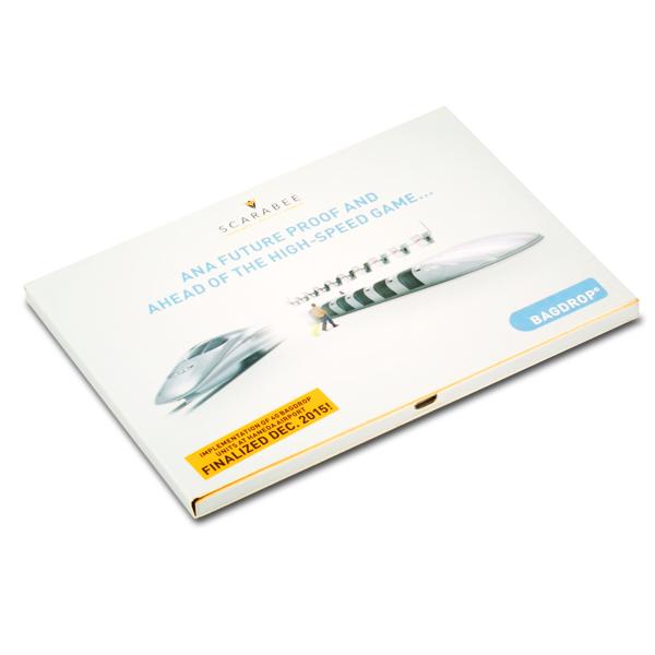Customized LCD Video Brochure Card with JPG Image Format