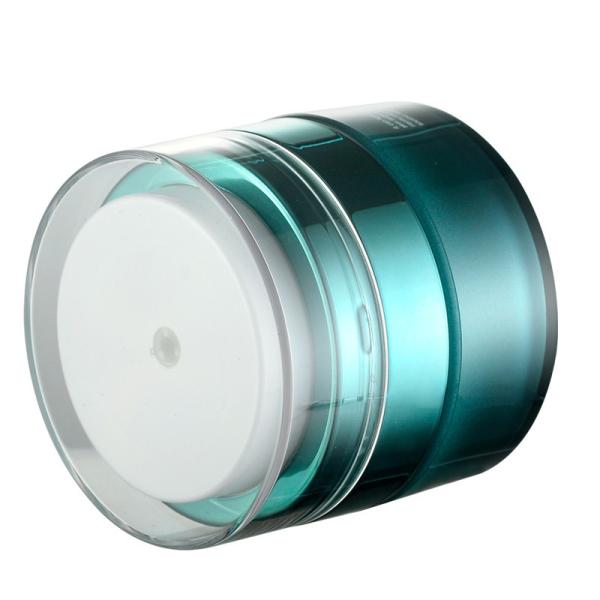 JL-JR806 Acrylic PMMA PP Airless Plastic Cream Jar 15ml 30ml 50ml OEM ODM Service