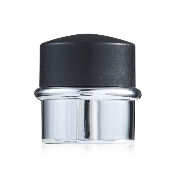 Silver Plated Surface Zinc Alloy Perfume Cap Packaging Logo Color Can Be Customized