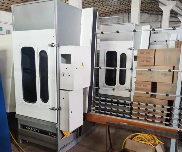 Automatic Shower Safety Glass Sandblasting Machine for Toughened Glass Manufacturing