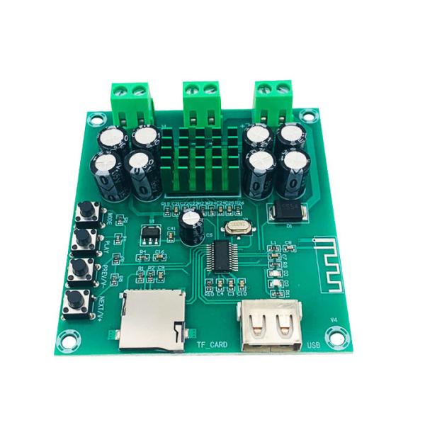 Stereo 4.2 Bluetooth Audio Receiver Module Dual Channel 100 Watt Amplifier Pcb