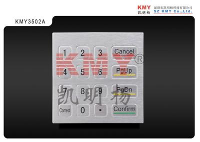 Relação de USB PS2 do teclado numérico numérico do metal da montagem de painel 4x4