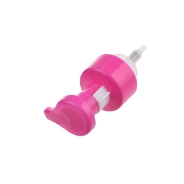 40MM Foam Soap Pump with Locking Clip and Customizable Colors for Secure Travel-Friendly Dispensing