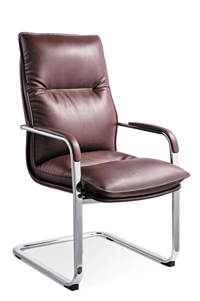 Bvrown Leather Office Visitor Chairs With Casters Simple Design Eco Friendly