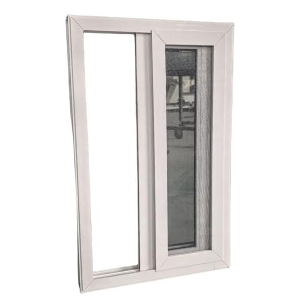 North American Modern Design Pvc Upvc Plastic Sliding Glass Windows