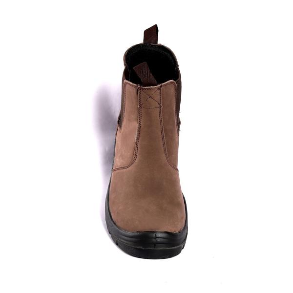 Chaussures de sécurité à semelles en PU pour les opérateurs de machines lourdes