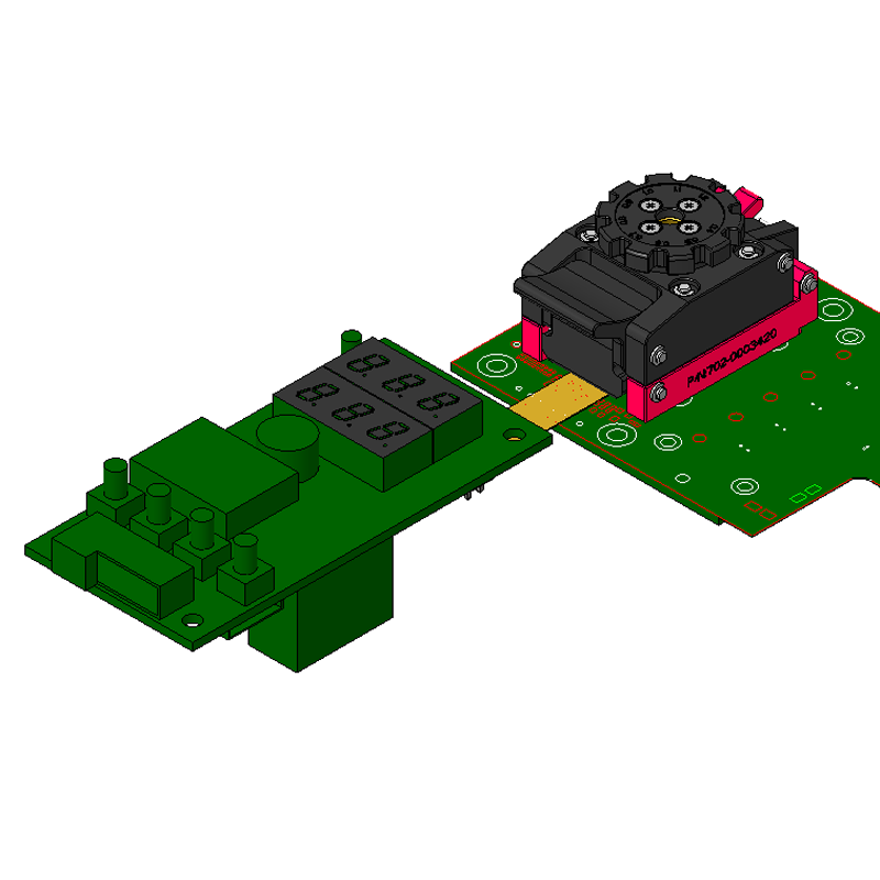 Highly Customizable IC Test Sockets Featuring Spring Loaded Pins Or Pogo Pins With Thermal Solution For Testing Performance