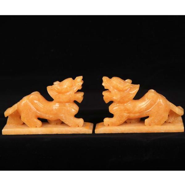 Accepting OEM ODM Yellow Jade Pixiu For Decoration