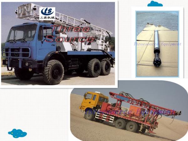 Truck mounted drilling rig testing