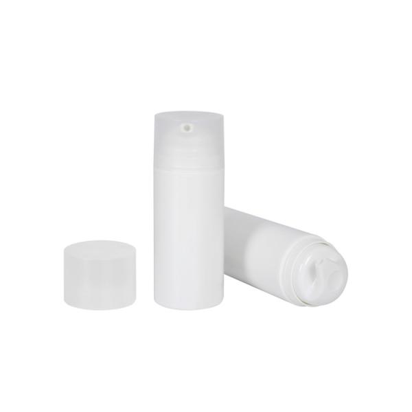 бутылка 30ml 50ml 75ml 100ml 120ml 150ml 200ml PP белая безвоздушная для заботы UKA19-C руки/стороны/тела личной