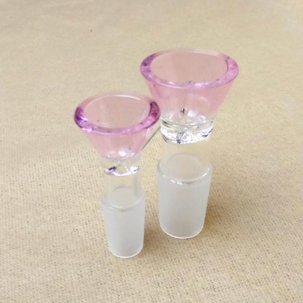 High Standard Glass Bongs Accessories Water Pipe Dab Rig Glass Smoking Bowls