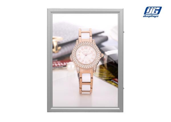 Outdoor Waterproof Lockable LED Illuminated Poster Case For Outdoor Application