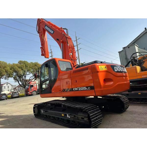 25 Ton Original Color Used Crawler Big Digger Doosan Dh225-9 Second Hand Excavator