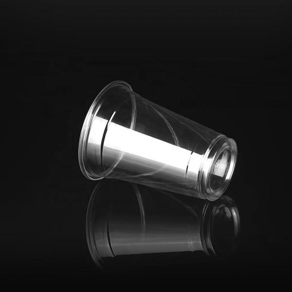 Eco-Friendly Disposable Cups Clear PLA Cups for Takeout in Restaurants